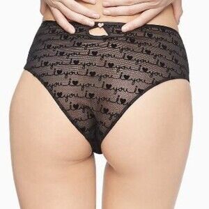 Calvin Klein "I Heart You" High Leg Tanga QF6717